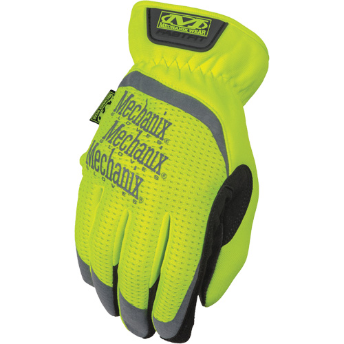 Gants de travail FastFit &agrave; haute visibilit&eacute;, Paume Synth&eacute;tique, Taille Moyen/9 Infinity Industrial Services Inc.