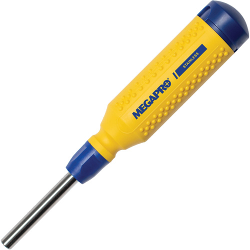 Tournevis multi embouts en acier inoxydable Original 15-en-1, 8-37/50" lo, Prise Textur&eacute; Infinity Industrial Services Inc.
