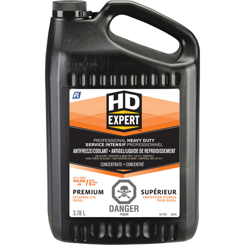 Antigel/liquide de refroidissement concentr&eacute; pour dur&eacute;e de vie prolong&eacute;e pour moteur diesel Turbo Power, 3,78 L, Gallon Infinity Industrial Services Inc.