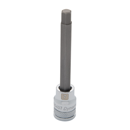 Long Metric Bit Socket, 10 mm x 3-5/8" L, 3/8" Drive Infinity Industrial Services Inc.