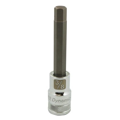 SAE Long Bit Socket, 3/8" x 3.94" L, 1/2" Drive Infinity Industrial Services Inc.