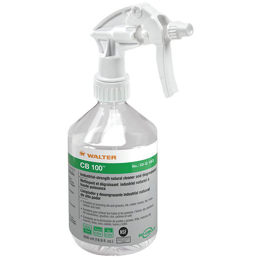 Pulv&eacute;risateur &agrave; main reremplissable vide pour CB 100, Ronde, 500 ml, Plastique Infinity Industrial Services Inc.