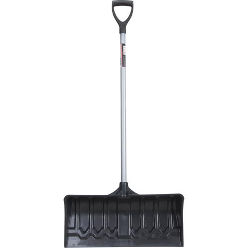 Snow Pusher, Polypropylene Blade, D-Grip Handle, 24-1/2" W Infinity Industrial Services Inc.