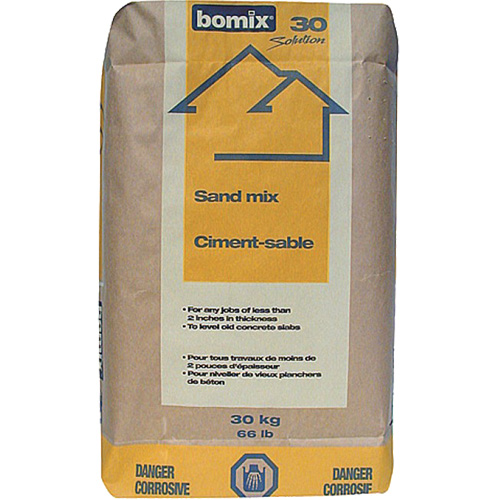 Portland Cement & Sand Mix, 66 lbs. ( 30 kg )/66 lbs. (30 kg) Infinity Industrial Services Inc.