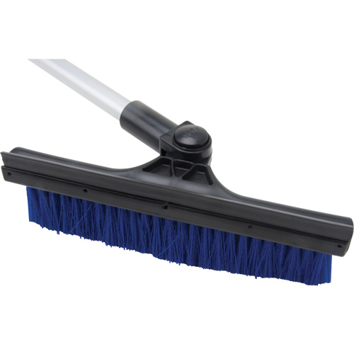 Snow Brush, Telescopic, Polypropylene Blade, 32-1/2" Long, Blue Infinity Industrial Services Inc.