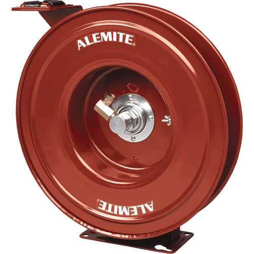 Alemite&reg; Heavy-Duty Hose Reel, Single Hose, 7" W x 19" D x 20-1/4" H Infinity Industrial Services Inc.