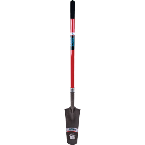 Heavy-Duty Drain Spade, Carbon Steel, 16" x 6" Blade, 45" L, Straight Handle Infinity Industrial Services Inc.