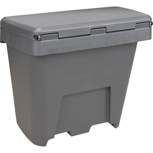 Salt & Sand Storage Bins, With Hasp, 21" x 27" x 26", 4.24 cu. ft., Grey Infinity Industrial Services Inc.
