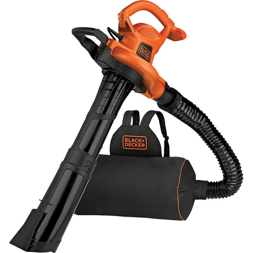 3-in-1 VacPack Leaf Blower/Vacuum/Mulcher, 250 MPH Output, Electric Infinity Industrial Services Inc.