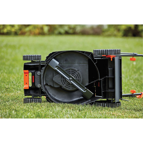 Tondeuse &agrave; gazon avec poign&eacute;e confortable, Pouss&eacute;e, &eacute;lectrique, Largeur de coupe 17" Infinity Industrial Services Inc.