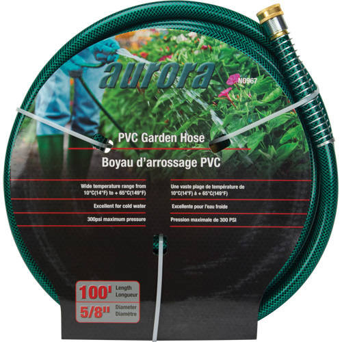 Tuyau de jardin, PVC, 5/8" dia x 100' Infinity Industrial Services Inc.