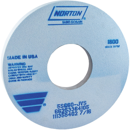 Tool Room Wheel, Type 05, Ceramic Alumina, 14" x 1-1/2" Infinity Industrial Services Inc.