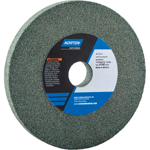 Bench Grinding Wheels - Gemini, 10" x 1", 1-1/4" Arbor Infinity Industrial Services Inc.