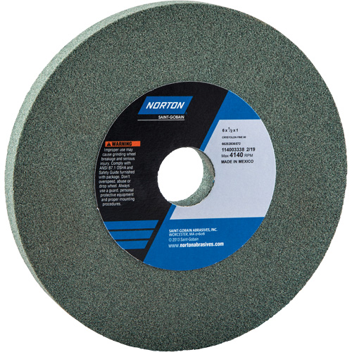 Bench Grinding Wheels - Gemini, 6" x 1/2", 1" Arbor Infinity Industrial Services Inc.