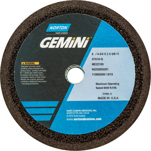 Gemini&reg; Non-Reinforced Portable Snagging Cups Infinity Industrial Services Inc.