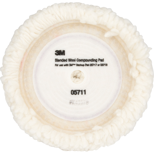 Compounding Pad, 9" Dia., Wool Infinity Industrial Services Inc.