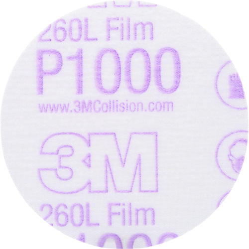 Gold Hookit Disc, 3" Dia., P1000 Grit, Aluminum Oxide, C-Weight Infinity Industrial Services Inc.