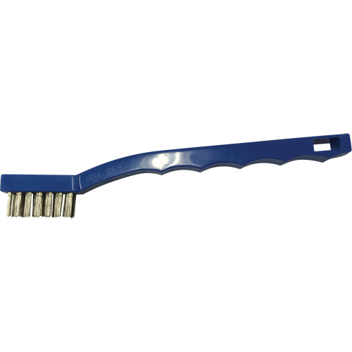 Petites brosses de nettoyage, Acier inoxydable, 3 x 7 rangs de fils, Longueur 7-3/4" Infinity Industrial Services Inc.