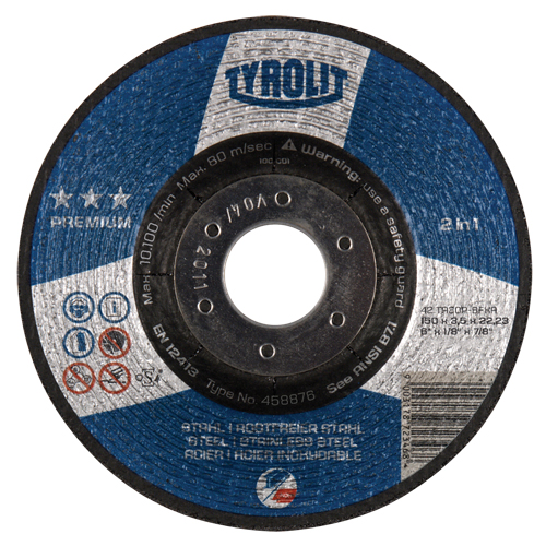 2-IN-1 Combination Wheel - 6", Type 27 Infinity Industrial Services Inc.