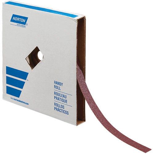 Rouleau de toile abrasive pour m&eacute;tal, Oxyde d'aluminium, 1" la x 150' lo, Grain 60 Infinity Industrial Services Inc.