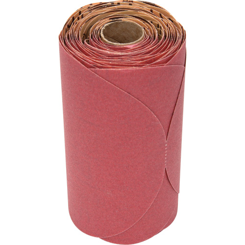 Stikit Red Abrasive Disc, 6" Dia., 240 Grit, Aluminum Oxide Infinity Industrial Services Inc.