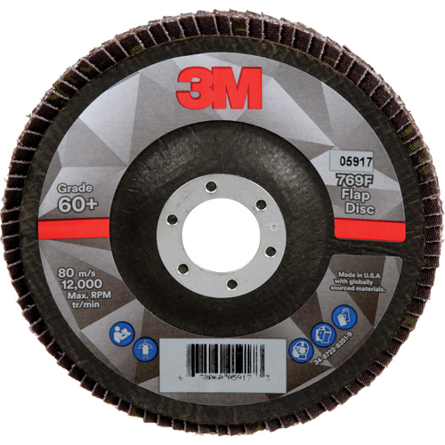 769F Quick Change Flap Disc, 5" x 7/8", Type 29, 60+ Grit, Ceramic Infinity Industrial Services Inc.