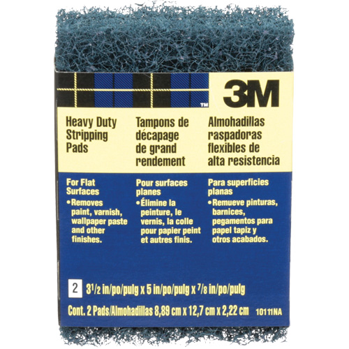 Heavy-Duty Stripping Pads, Aluminum Oxide, 3-1/2" x 5", Coarse Grit Infinity Industrial Services Inc.