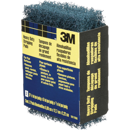 Heavy-Duty Stripping Pads, Aluminum Oxide, 3-1/2" x 5", Coarse Grit Infinity Industrial Services Inc.