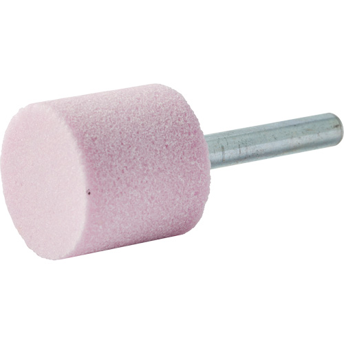 Vitrified Bond Mounted Point, W220, Aluminum Oxide, 1" Dia., 1" L, 80 Grit Infinity Industrial Services Inc.
