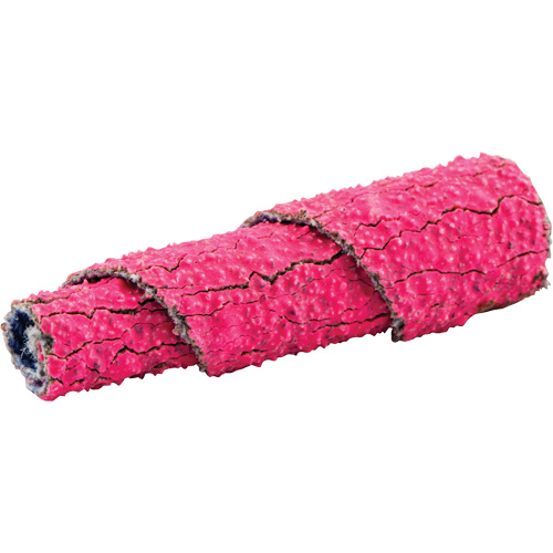 R928 Tapered Spiral Roll, 60 Grit, 3/8" Dia., Ceramic Alumina, 1-1/2" L, 1/8" Arbor Infinity Industrial Services Inc.