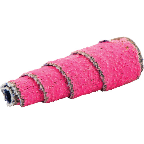 Rouleaux de cartouches en spirale pleine conique R928, 80 Grain, 1/2" dia., C&eacute;ramique d'alumine, 1-1/2" lo, 1/8" Dimension de l'arbre Infinity Industrial Services Inc.