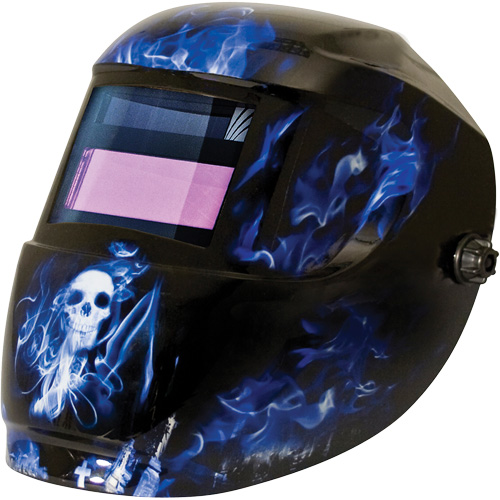 Carrera ArcOne&reg; Hood, 2" L x 3" W View Area, 9 - 13 Shade Range, Blue Infinity Industrial Services Inc.