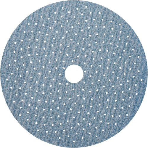 Dry Ice Multi-Air Cyclonic A975 H&L Center Hole Vacuum Disc, 6" Dia., P280 Grit, Ceramic Alumina Infinity Industrial Services Inc.