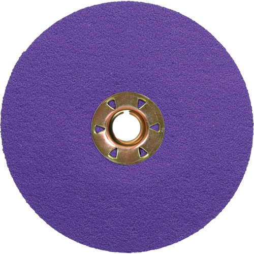 Disque en fibre &agrave; changement rapide Cubitron 3, C&eacute;ramique, 80+, 4-1/2" Dia Infinity Industrial Services Inc.