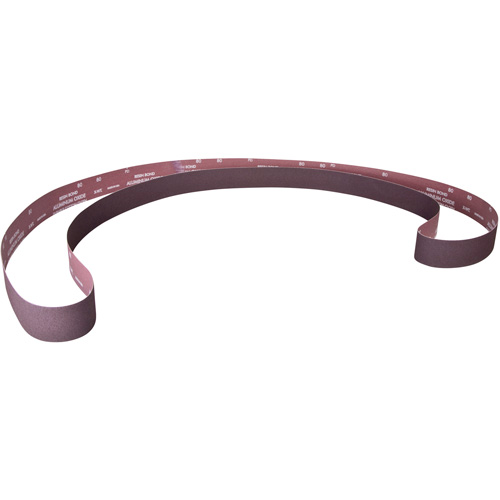 Metalite&reg; Narrow Backstand Sanding Belt, 3" W x 132" L, Aluminum Oxide, 180 Grit Infinity Industrial Services Inc.