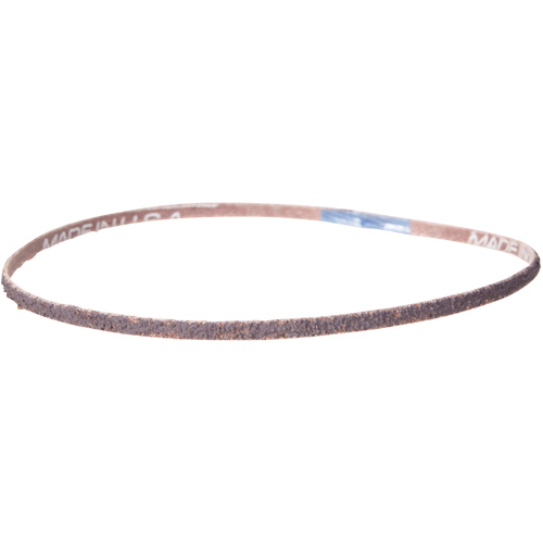 Metalite&reg; Cloth File Sanding Belt, 1/4" W x 24" L, Aluminum Oxide, 60 Grit Infinity Industrial Services Inc.