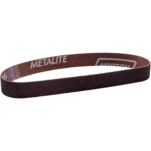Metalite&reg; Cloth File Sanding Belt, 3/4" W x 20-1/2" L, Aluminum Oxide, 60 Grit Infinity Industrial Services Inc.
