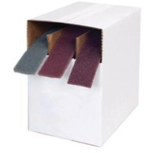 Rouleau de papiers abrasifs non tiss&eacute;s assortis Bear-Tex, Multigrain, Oxyde d'aluminium/Carbure de silicium, 2" la x 5 vg lo Infinity Industrial Services Inc.