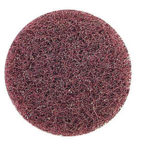 Bear-Tex&reg; High Strength Non-Woven Quick-Change Buffing Disc, 2" Dia., Medium Grit, Aluminum Oxide Infinity Industrial Services Inc.