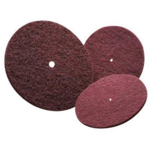Bear-Tex&reg; High Strength Non-Woven Disc, 6" Dia., Very Fine Grit, Aluminum Oxide Infinity Industrial Services Inc.