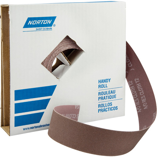 Metalite&reg; K225 Shop Rolls, Aluminum Oxide, 1-1/2" W x 150' L, 40 Grit Infinity Industrial Services Inc.