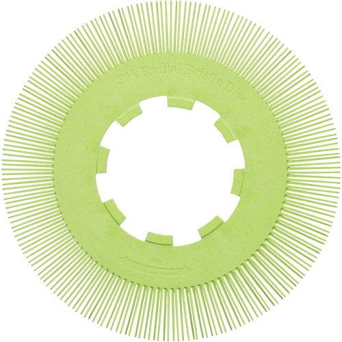 Scotch-Brite Type S Precision Radial Bristle Brush PN-RB without Adapter, Ceramic, 50+ Grit, 8" Dia. Infinity Industrial Services Inc.