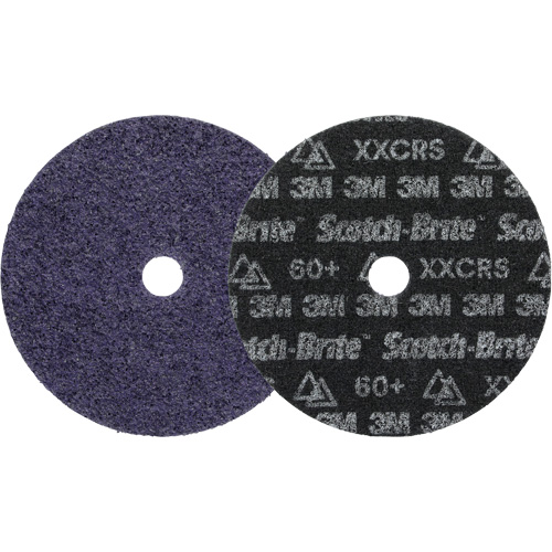 Disque de conditionnement des surfaces de pr&eacute;cision Scotch-Brite, HD-DH, 7" dia., Grain Tr&egrave;s grossier, C&eacute;ramique Infinity Industrial Services Inc.