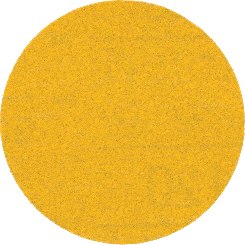 Hookit Gold Abrasive Disc, 3" Dia., 120 Grit, Aluminum Oxide, C Weight Infinity Industrial Services Inc.