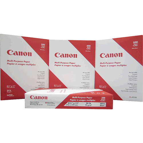 Multi Purpose Copy Paper, 8-1/2" x 11", 20 lbs., White Infinity Industrial Services Inc.