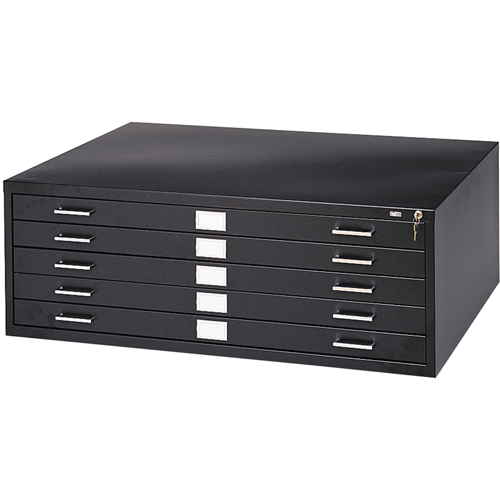 Steel Plan Files, 5 Drawers, 46-3/8" W x 35-3/8" D x 16-1/2" H Infinity Industrial Services Inc.