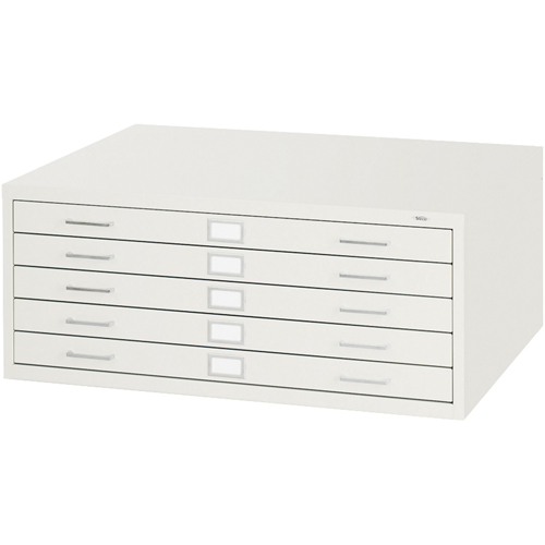 Steel Plan Files-5 Drawer, 5 Drawers, 40-3/8" W x 29-3/8" D x 16-1/2" H Infinity Industrial Services Inc.