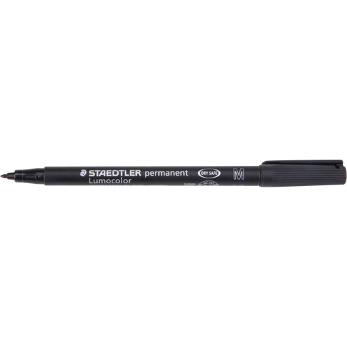 Lumocolor&reg; Permanent Marker, Black, Medium Tip Infinity Industrial Services Inc.