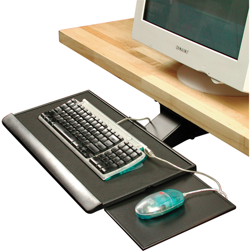 Heavy-Duty Articulating Keyboard Trays With Mouse Platform Infinity Industrial Services Inc.