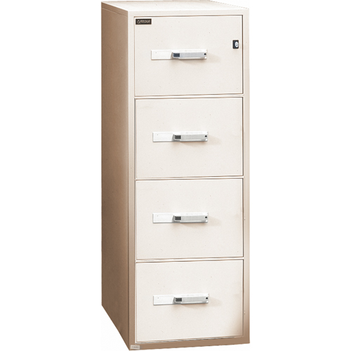 Classeurs &agrave; l'&eacute;preuve du feu, Acier, 4 tiroirs, 19-3/4" la x 31" p x 54" h, Beige Infinity Industrial Services Inc.